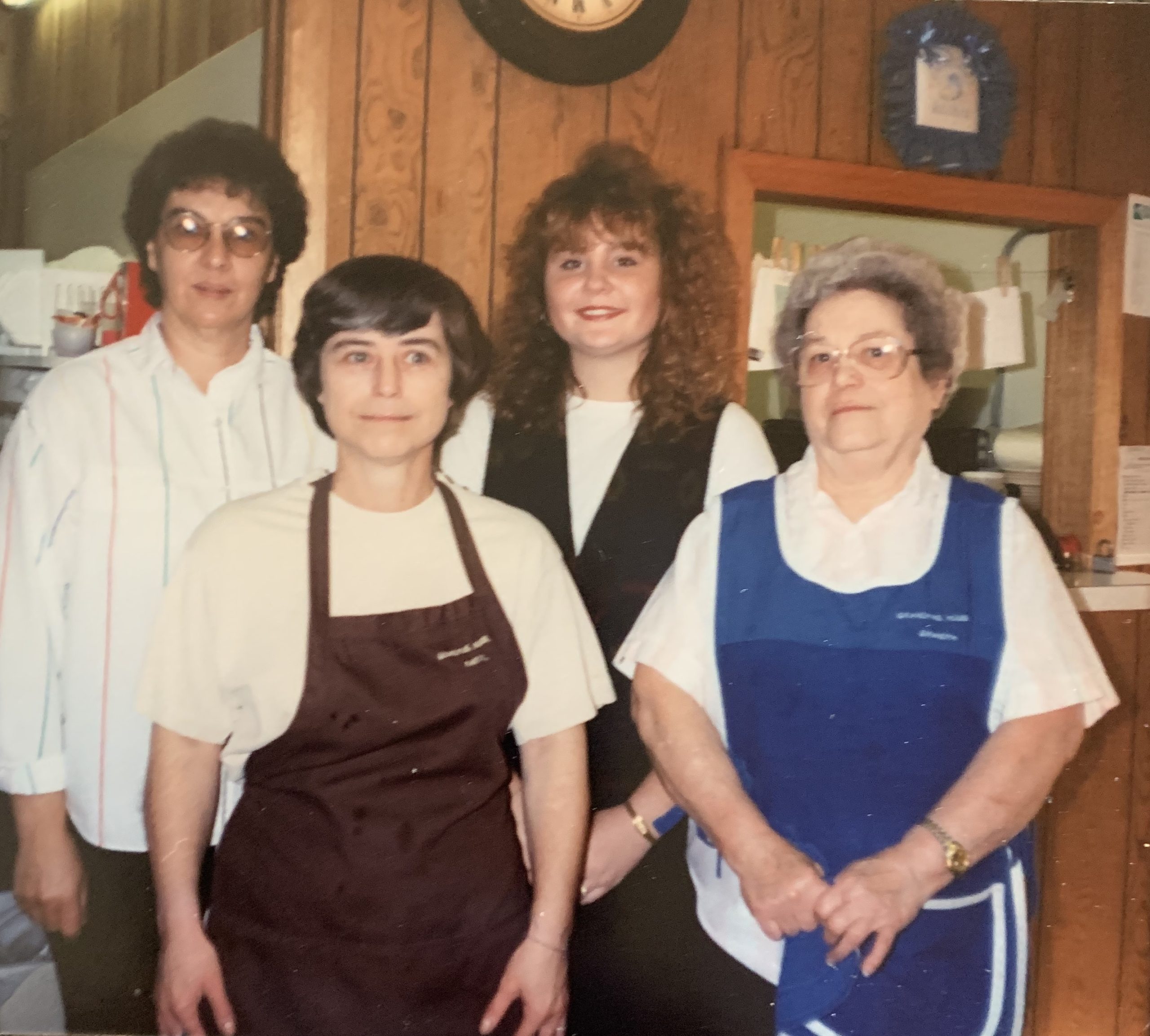 My last day at Grandma's House.Back row: Marg, Myself Front: Marty and Mary.