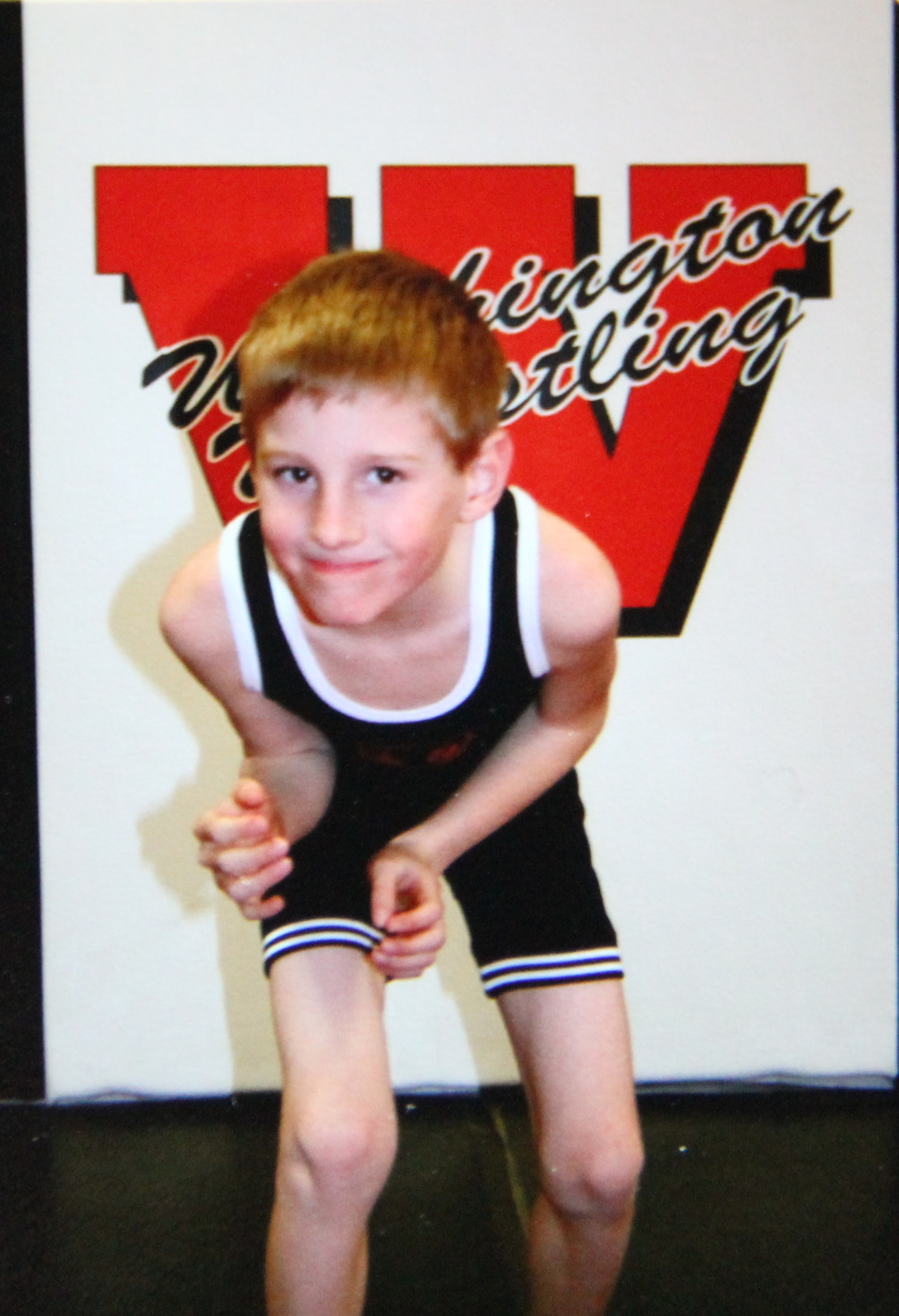 Our wrestling boy