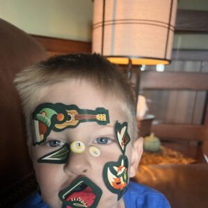 You can have the stickers