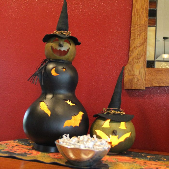 Witch collection from Meadowbrooke Gourds