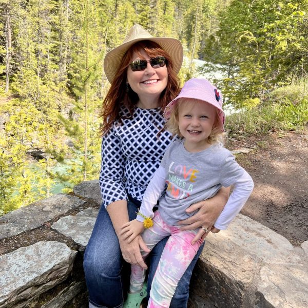 I brought a hat and Hadley picked one out when we went shopping.