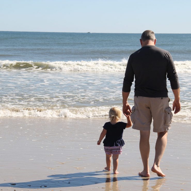 A day at the beach with Grandpa