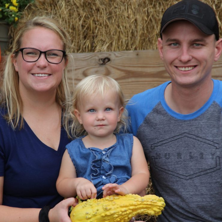 Ryan, Brianna and Hadley October 2020